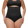 2 Stück Übergröße Shapewear Damen Bauchweg Unterhose,Hoher Produktbild-Vorschau 2