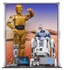 Vitrine noire pour LEGO® 75398, 75379 Star Wars™ – C-3PO & Voir les images du produit 2