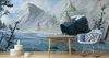 Muralo XXL Vlies FOTOTAPETE Winterlandschaft Berge 3D Produktbild-Vorschau 3
