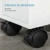 kleankin Badezimmerschrank mit Rollen, Nischenschrank mit 2 Produktbild-Vorschau 5