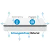 Matratze medizinische 90x200 cm MEDIRO THERM, Produktbild-Vorschau 6
