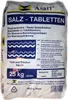 A bag of salt tablets for water softeners. Produktbild-Vorschau