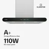 KlarsteinDigestoř CurveVent, 700 m³/h, Touch, LED, 110 W, Náhled obrázku produktu 4