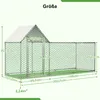 Wybieg dla kur z kurnikiem - 3x1x1,5 m - z zamkiem Podgląd zdjęcia produktu 2