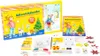 A product shot of a children's advent calendar with various components spread out. Náhled obrázku produktu