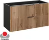 Szafka Pod Umywalkę 100 Cm – Dąb Wotan / Szary Skalny Podgląd zdjęcia produktu 11