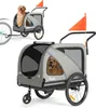 2-in-1 XXL Hunde-Fahrradanhänger mit Dachöffnung, Produktbild-Vorschau 1