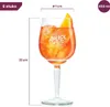Aperol Spritz Gläser 450 ml - 6 Stück Produktbild-Vorschau 6