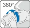 NUK 10255425, Einzelbild, Rot, Transparent, Polypropylen, Produktbild-Vorschau 5