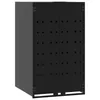 vidaXL Pojemnik na odpady do 5 ton czarny 345x79x117 cm Podgląd zdjęcia produktu 4