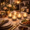 Windlicht 6 Set Teelichthalter Teelichtgläser Windlichter Produktbild-Vorschau 7