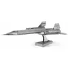 METAL EARTH 3D-Rätsel Lockheed SR-71 Blackbird Náhľad obrázku produktu 9