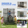 Trampolina ogrodowa HOMCOM Ø140 cm, dziecięca, ogrodowa, z Podgląd zdjęcia produktu 5