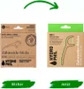 Bâtonnets de fil dentaire - manche en bambou Voir les images du produit 2