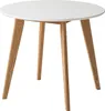 home24 Esstisch - Esche Teilmassiv - Weiß / Esche Produktbild-Vorschau 1
