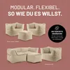 LUMALAND Modular Sitzsack Sessel Cord für Modulares Sofa - Produktbild-Vorschau 5