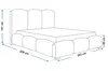 Polsterbett 180x200 cm Roma - Doppelbett mit Bettkasten - Produktbild-Vorschau 4