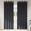 vidaXL Tende oscuranti, 2 pezzi, grigio scuro, 140 x 245 Anteprima dell’immagine prodotto 2