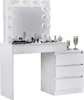Schminktisch Mit Spiegel Mit Beleuchtung 12X Led Betib Produktbild-Vorschau 1