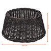 Rattan Weihnachtsbaumrock aus Weide 60 cm - dunkelbraun - Produktbild-Vorschau 2