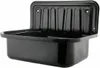 Zlew gospodarczy 490x370x340 mm stalowy emaliowany Anteprima dell’immagine prodotto 1