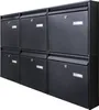 Burg-Wächter Briefkastenanlage 6-fach schwarz 108x96x10cm, Produktbild-Vorschau 4