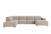 Kaiser Möbel Ecksofa Cursal V, Stoff Poso, Beige, Links Produktbild-Vorschau 2