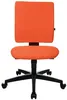 A studio shot of an office chair.