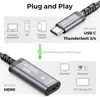 deleyCON USB-C auf HDMI Adapter Kabel 4K UHD 60Hz Produktbild-Vorschau 2