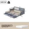 Odikalo Schlafsofa Schlafcouch 90x190 Tagesbett mit Produktbild-Vorschau 4