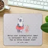 Mr. & Mrs. Panda Mousepad Entspannte Schwimmlehrer - Grau Produktbild-Vorschau 2