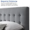 Čalúnená posteľ 140x200 a 160x200 cm manželská posteľ s Náhľad obrázku produktu 9