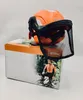 A STIHL helmet set with visor and hearing protection is displayed on top of its packaging. Produktbild-Vorschau
