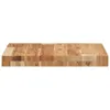 Tischplatte Quadratisch 40x40x4 cm Massivholz Akazie Produktbild-Vorschau 6