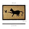 relaxdays Fußmatte ‚Katze' Kokos 40x60 cm Produktbild-Vorschau 4