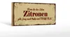 Holzschild Spruch 27x10cm Zitronen gibt frag nach Tequila Produktbild-Vorschau 1