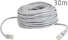 A coiled gray LAN cable with RJ45 connectors on both ends, displayed on a white background. Anteprima dell’immagine prodotto