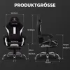 Chaise de jeu GTPLAYER Fauteuil de jeu ergonomique Chaise Voir les images du produit 10