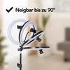 Infinity Goods Ringlicht mit Stativ – LED – 3 Farben – Produktbild-Vorschau 2