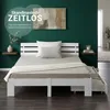 Homestyle4u Holzbett 140x200 mit 2 Schubladen Weiß Produktbild-Vorschau 20