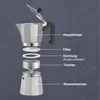 VonShef 9 Tassen Espressokocher für den Herd, 450 ml Mokka Produktbild-Vorschau 4