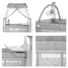 Lorelli Reisebett Magic Sleep 2 Ebenen Baldachin Mobile Produktbild-Vorschau 4