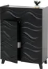 Commode HWC-N86, Armoire Sideboard Buffet, 3D-Wellen-Design Voir les images du produit 1