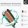 CELLONIC 2x AAA Akku Batterien - 1.2V 1000mAh: lange Produktbild-Vorschau 5