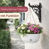 Blumenampel Blumentopf Hängend Hängeblumentopf Pflanzschale Produktbild-Vorschau 7