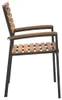 vidaXL Chaises de jardin empilables 4 pcs. Bois massif Voir les images du produit 5