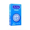 Durex Classic, Pánský kondom, Průhledná, Latex, 52 mm, 12 Náhled obrázku produktu 11