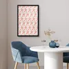 MuchoWow® MuchoWow® Gerahmtes Poster Blumen - Rosa - Produktbild-Vorschau 5