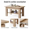 ASTRA Couchtisch ausziehbar & höhenverstellbar 110–150 × 68 Produktbild-Vorschau 2