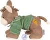 A stuffed toy donkey with a music box attached. Anteprima dell’immagine prodotto